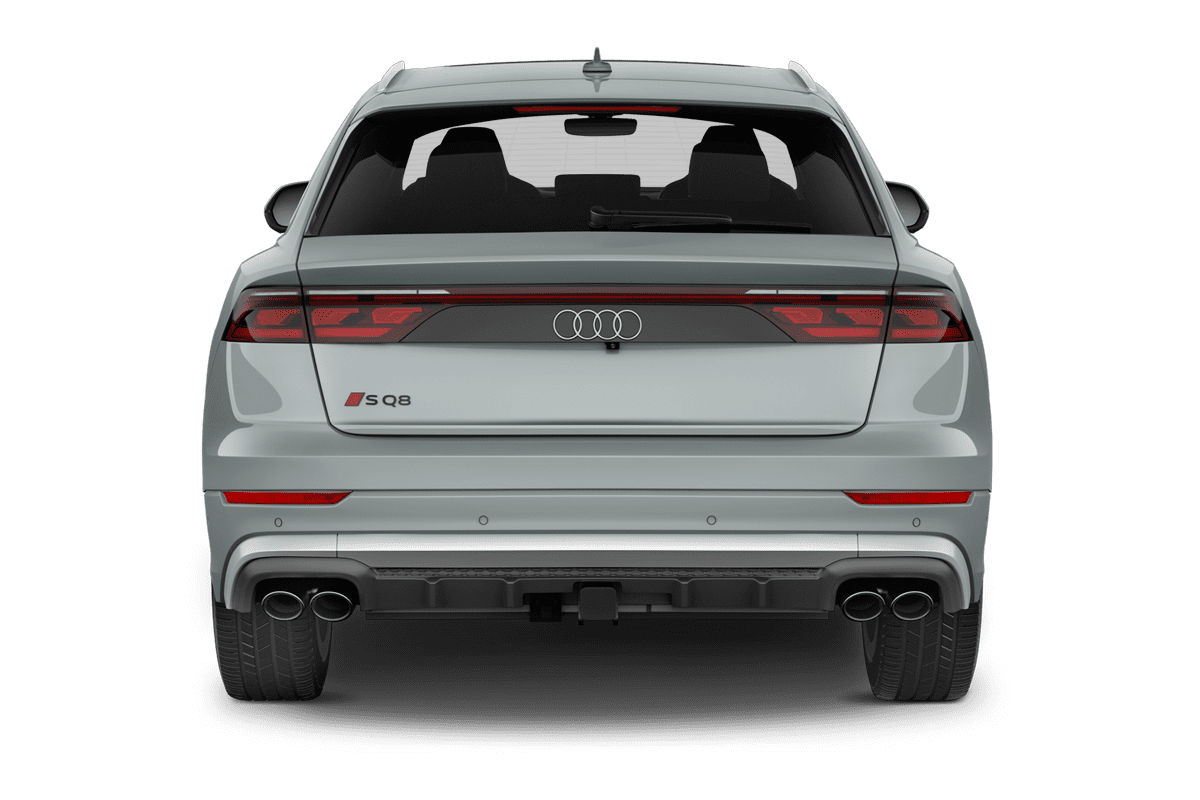 Heckansicht eines Audi Q8 SUV