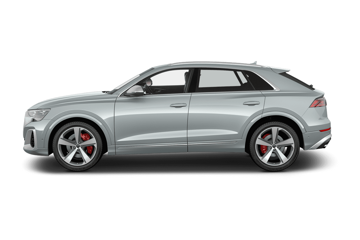 Seitenansicht eines Audi Q8 SUV