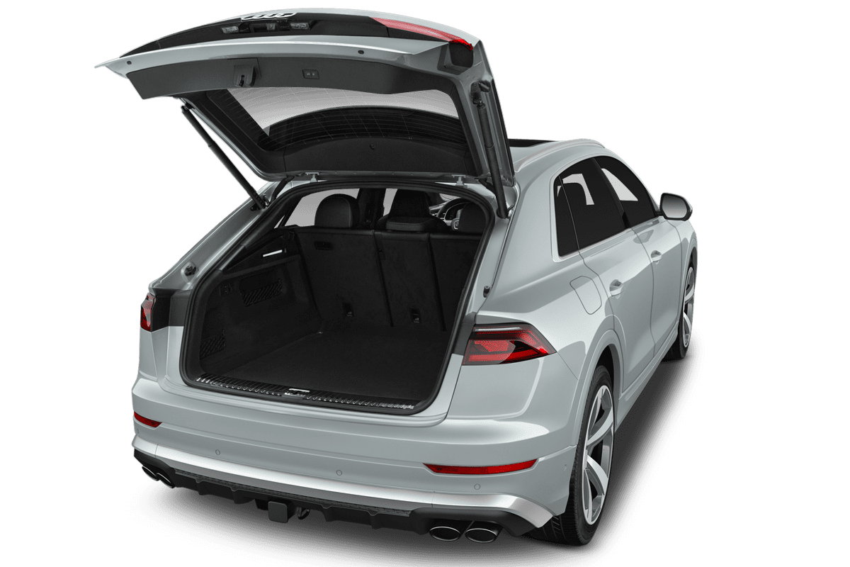 Kofferraum eines Audi Q8 SUV