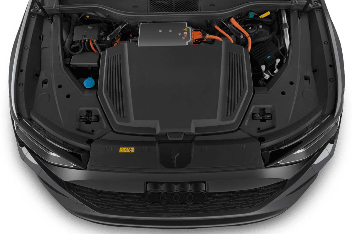 Motorraum eines Audi SQ8 e-tron
