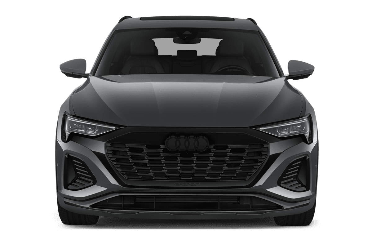 Frontansicht eines Audi SQ8 e-tron, freigestellt