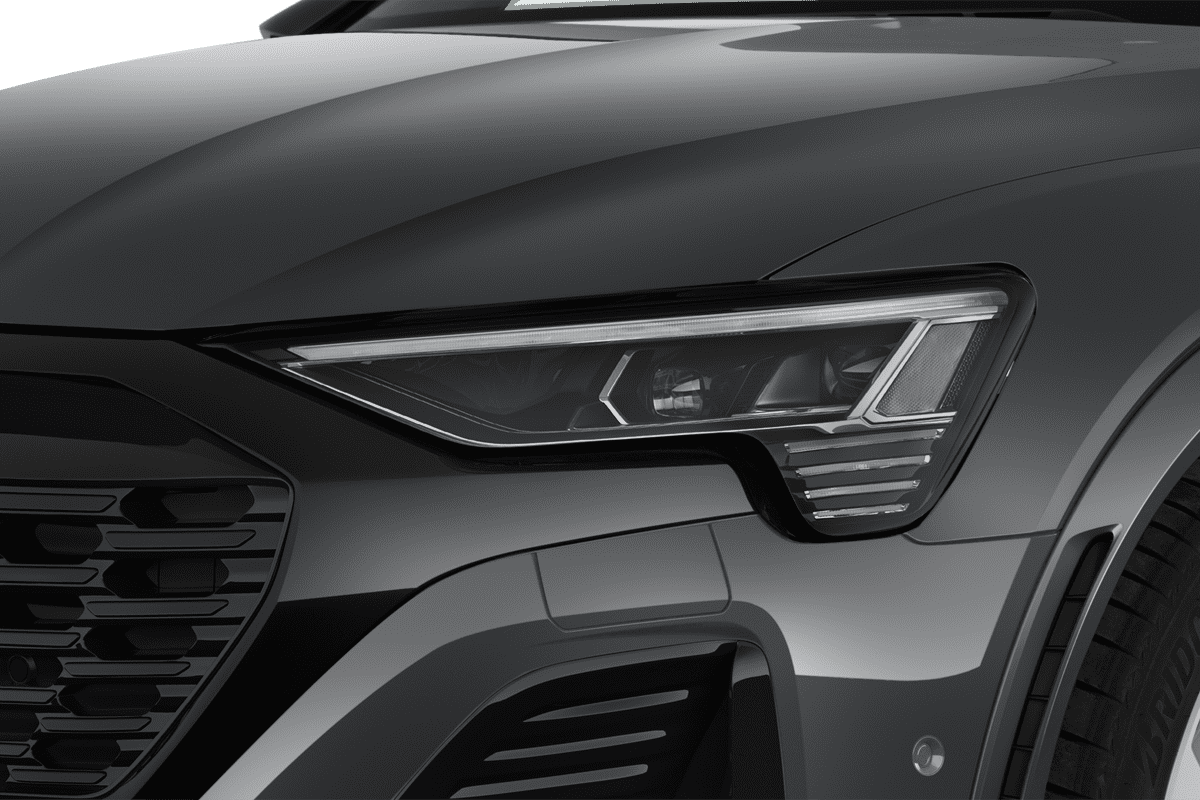 Frontscheinwerfer eines Audi SQ8 e-tron