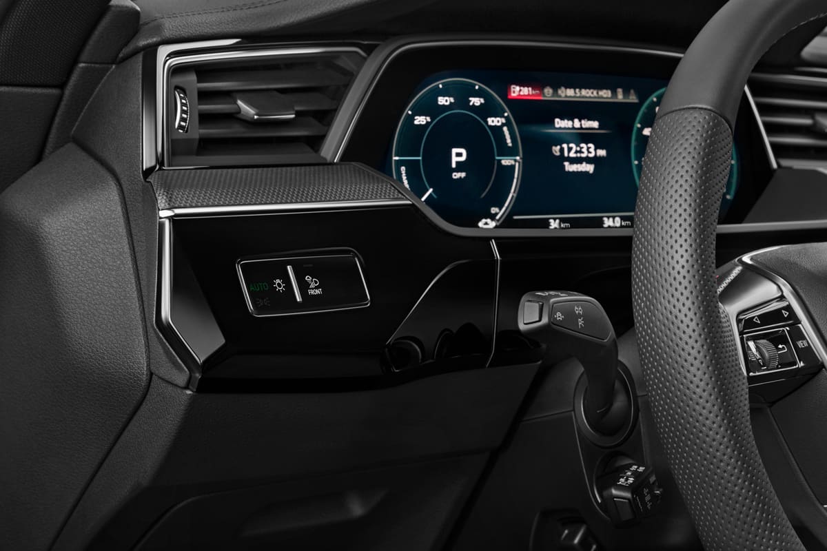 Lüftung eines Audi SQ8 e-tron Sportback