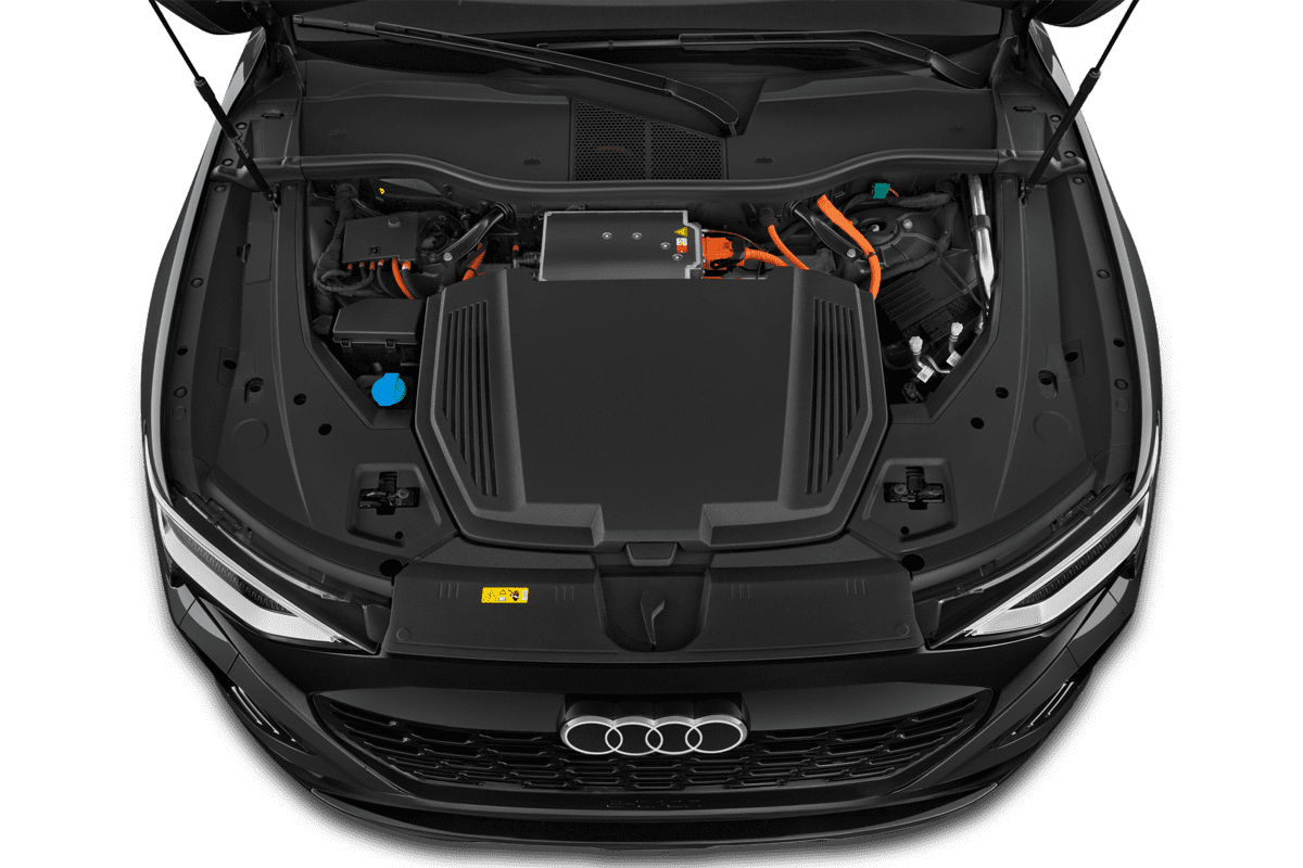 Motorraum eines Audi SQ8 e-tron Sportback
