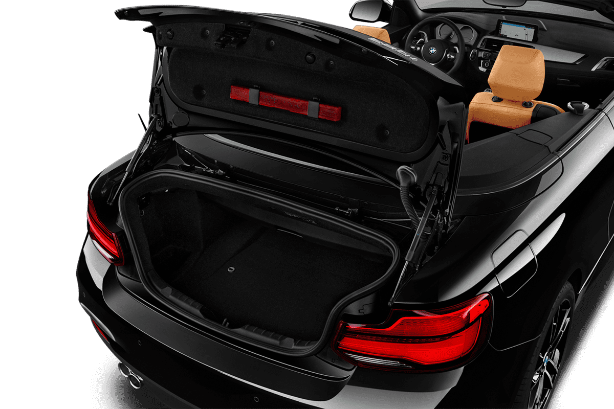 Kofferraum eines BMW 2er Cabrio