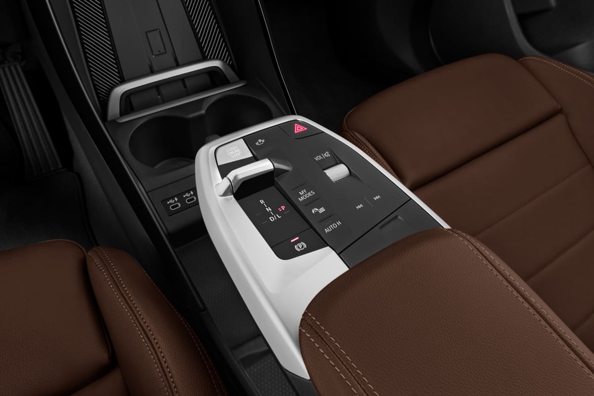 Schaltknüppel eines BMW 2er Active Tourer