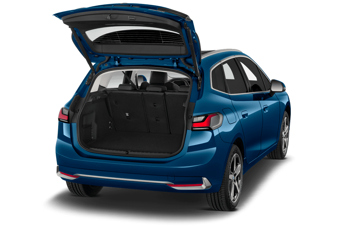 Kofferraum eines BMW 2er Active Tourer Plug-in-Hybrid 
