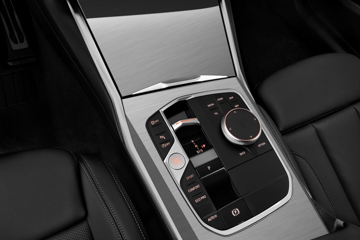 Schaltknüppel eines BMW 2er Coupé 