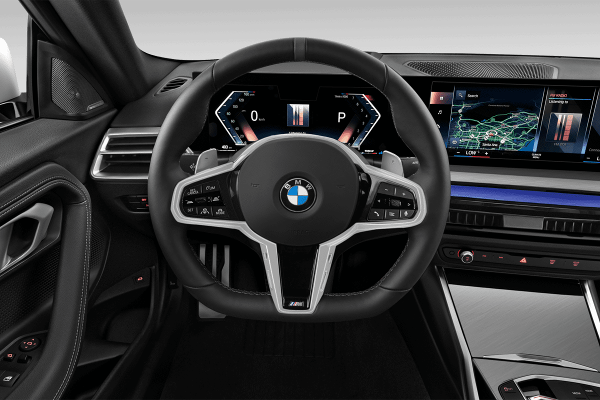 Lenkrad eines BMW 2er Coupé 