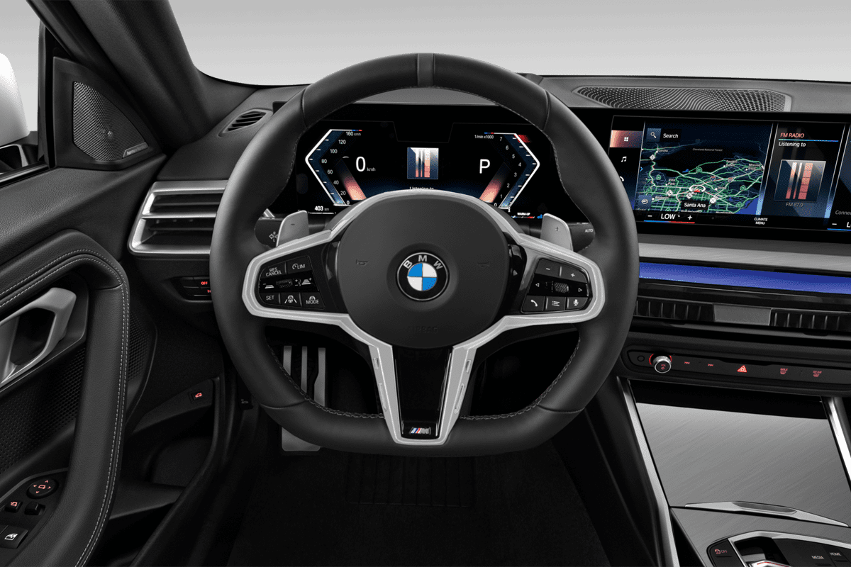 Lenkrad eines BMW 2er Coupé 