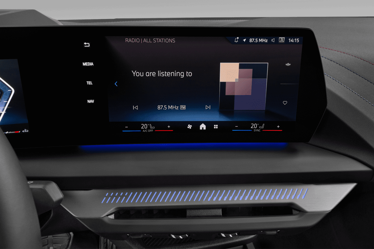 Audiosystem eines BMW 2er Gran Coupé