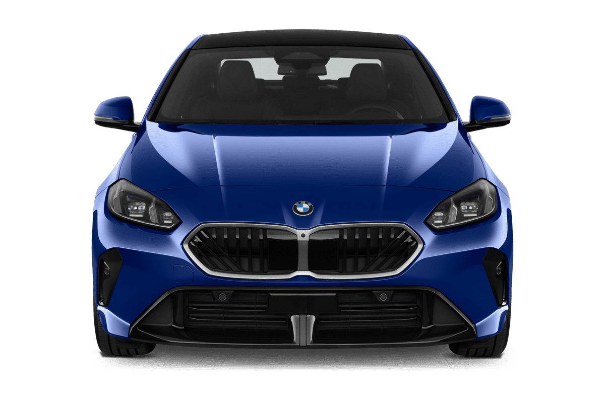 Frontansicht eines BMW 2er Gran Coupé, freigestellt