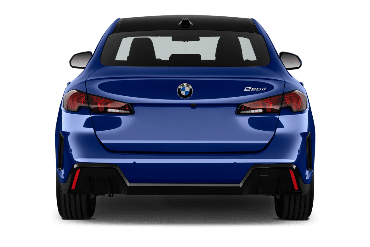 Heckansicht eines BMW 2er Gran Coupé