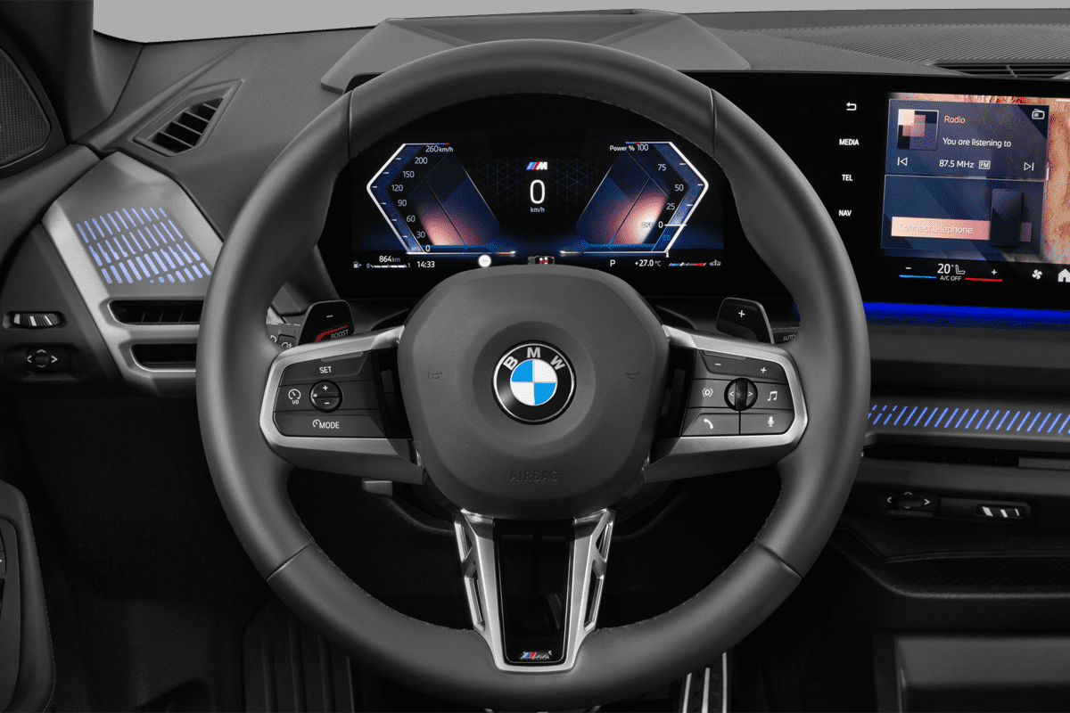 Lenkrad eines BMW 2er Gran Coupé