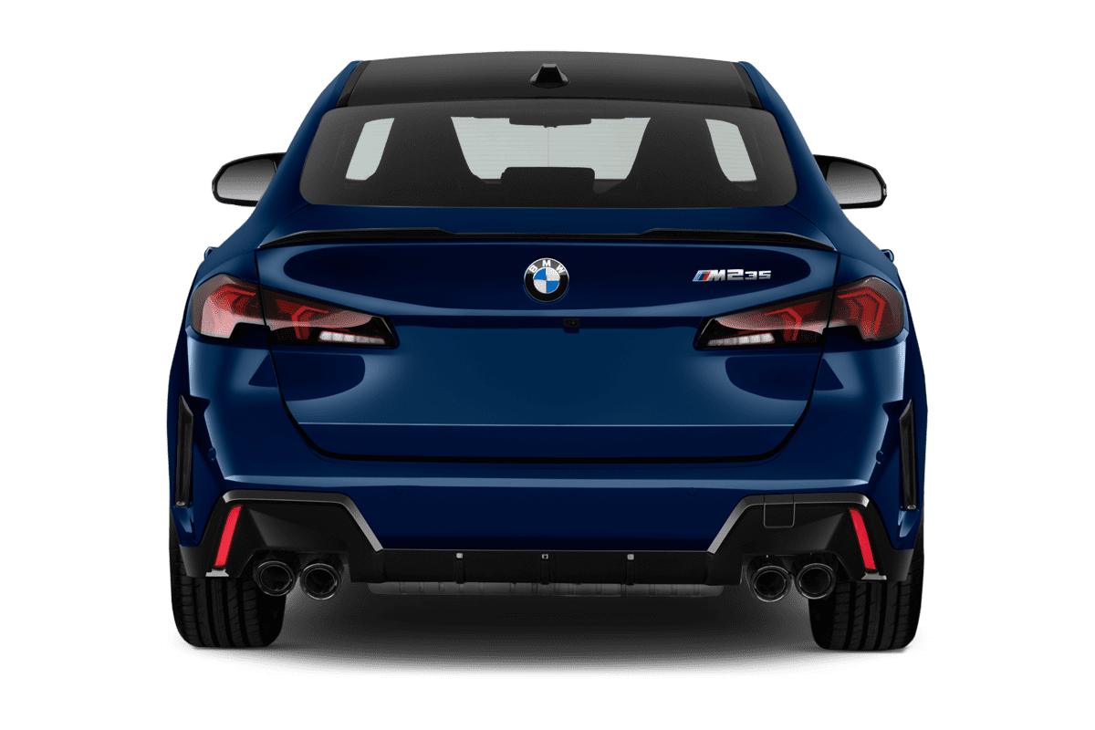Heckansicht eines BMW 2er Gran Coupé
