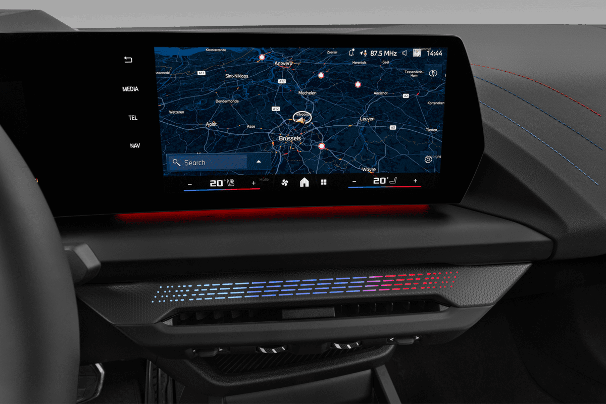 Mittelkonsole eines BMW 2er Gran Coupé