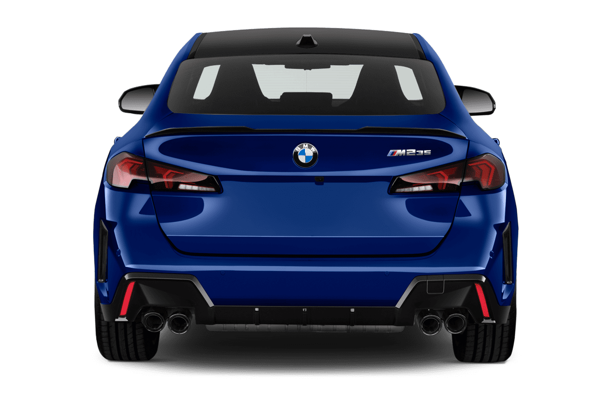 Heckansicht eines BMW 2er Gran Coupé