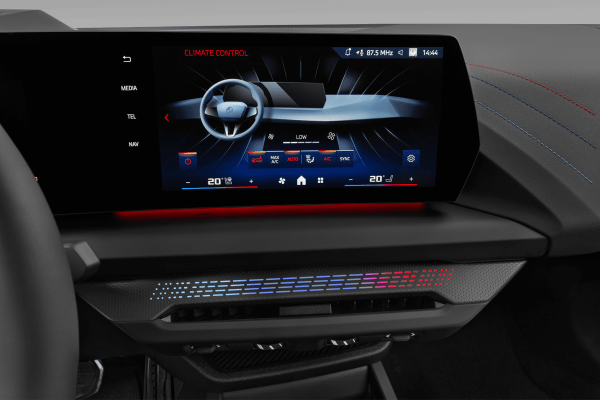 Klimasteuerung eines BMW 2er Gran Coupé