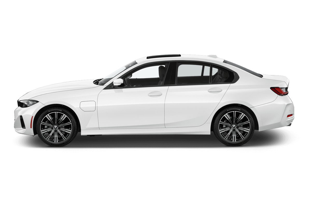 Seitenansicht eines BMW 3er Limousine