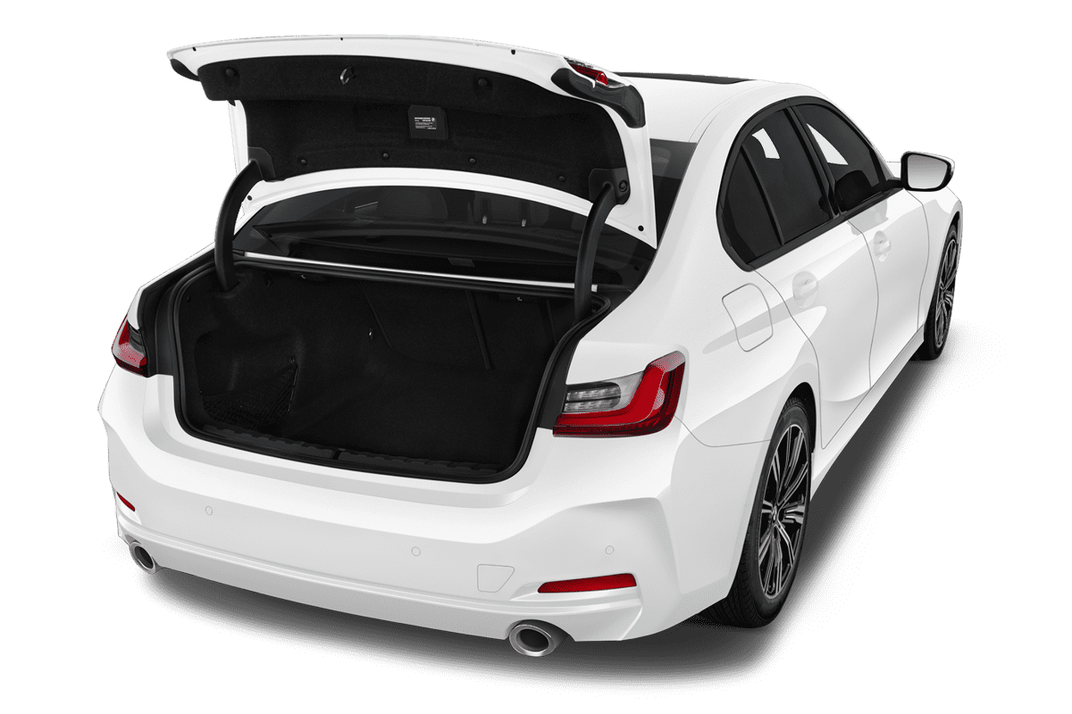 Kofferraum eines BMW 3er Limousine