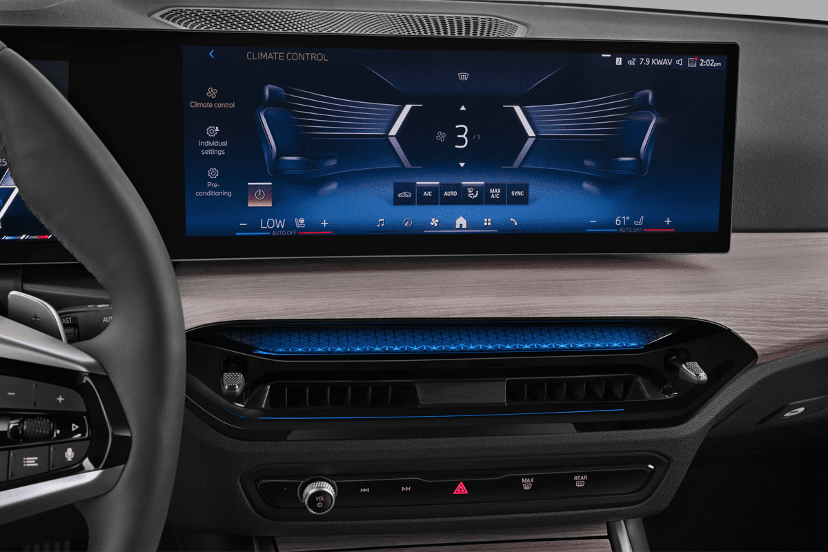 Klimasteuerung eines BMW 3er Limousine Plug-in-Hybrid