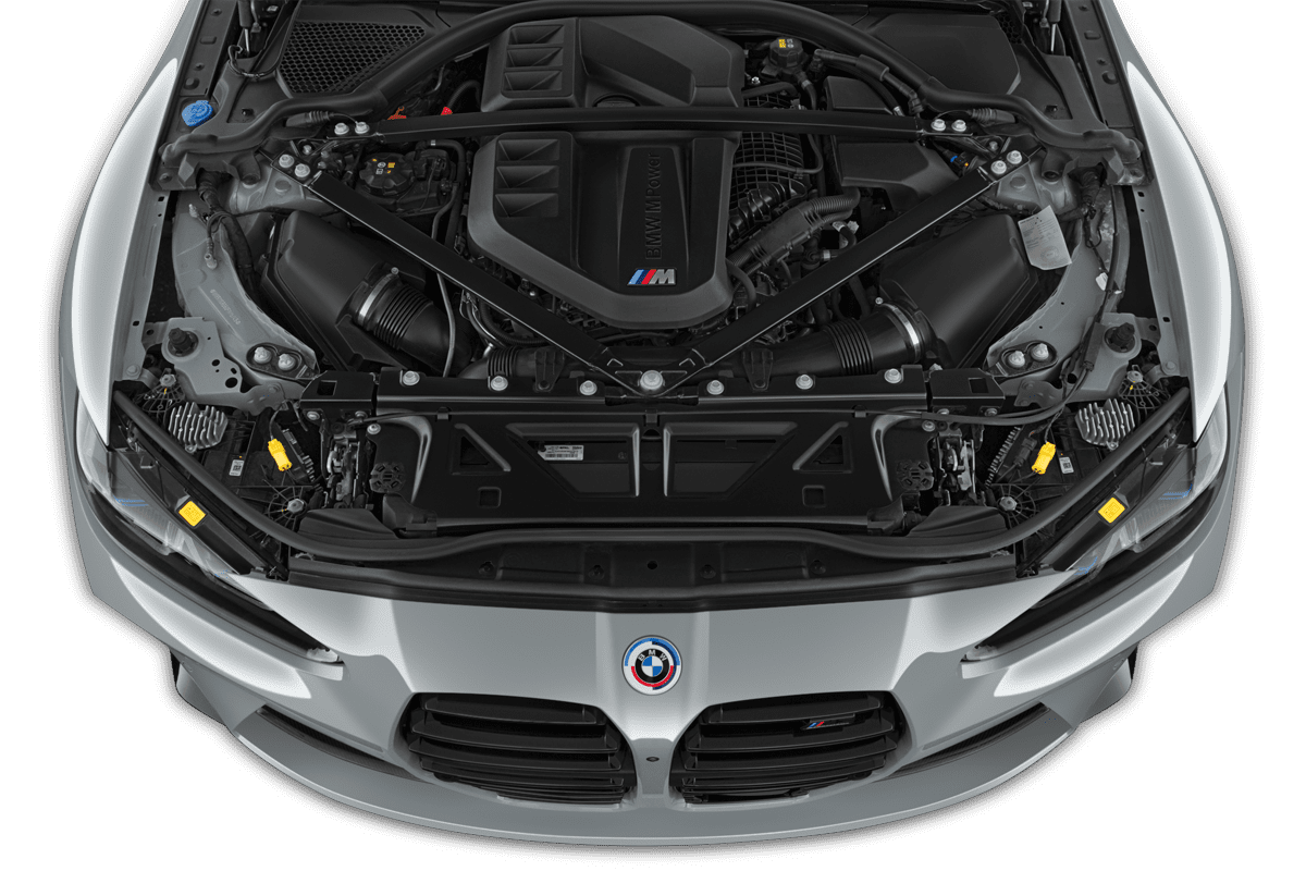 Motorraum eines BMW M3 Touring