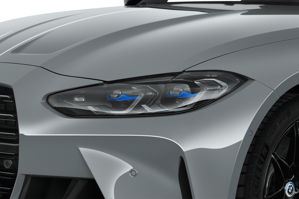 Frontscheinwerfer eines BMW M3 Touring