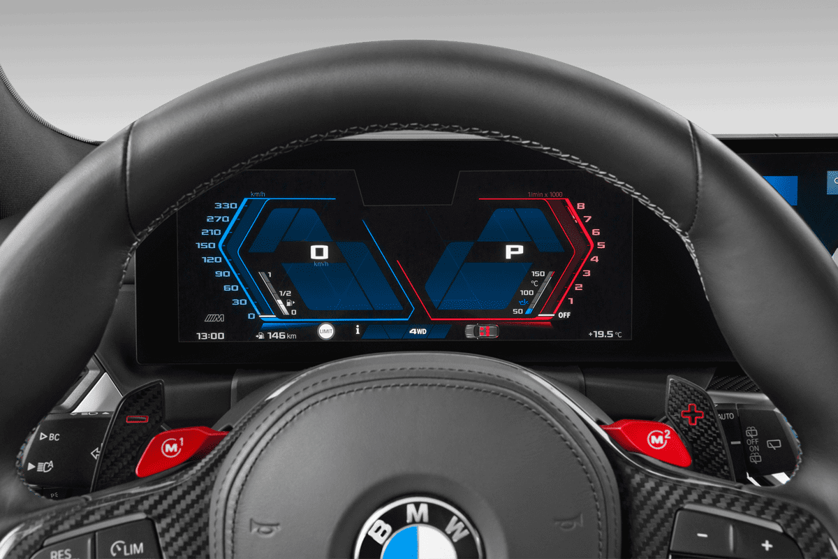 Kombiinstrument eines BMW M3 Touring