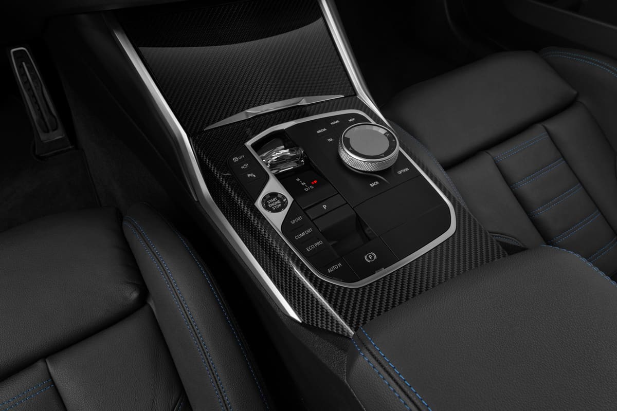 Schaltknüppel eines BMW 3er Touring