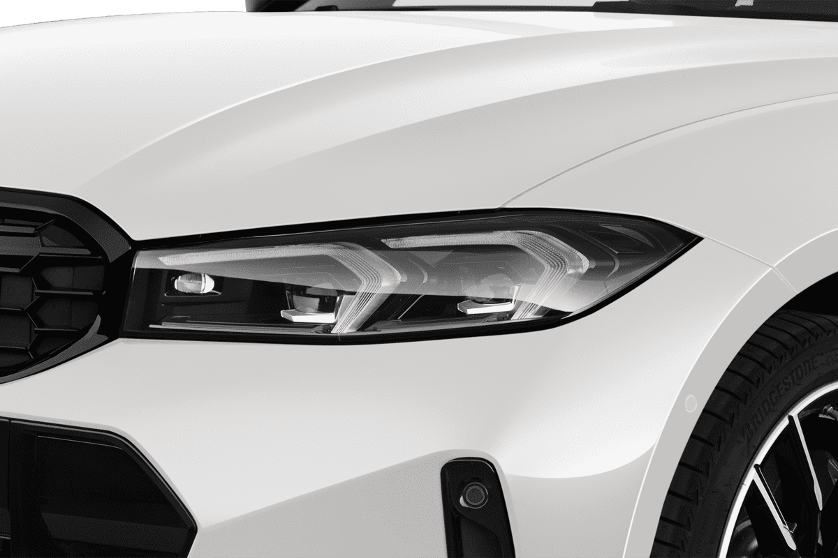 Frontscheinwerfer eines BMW 3er Touring