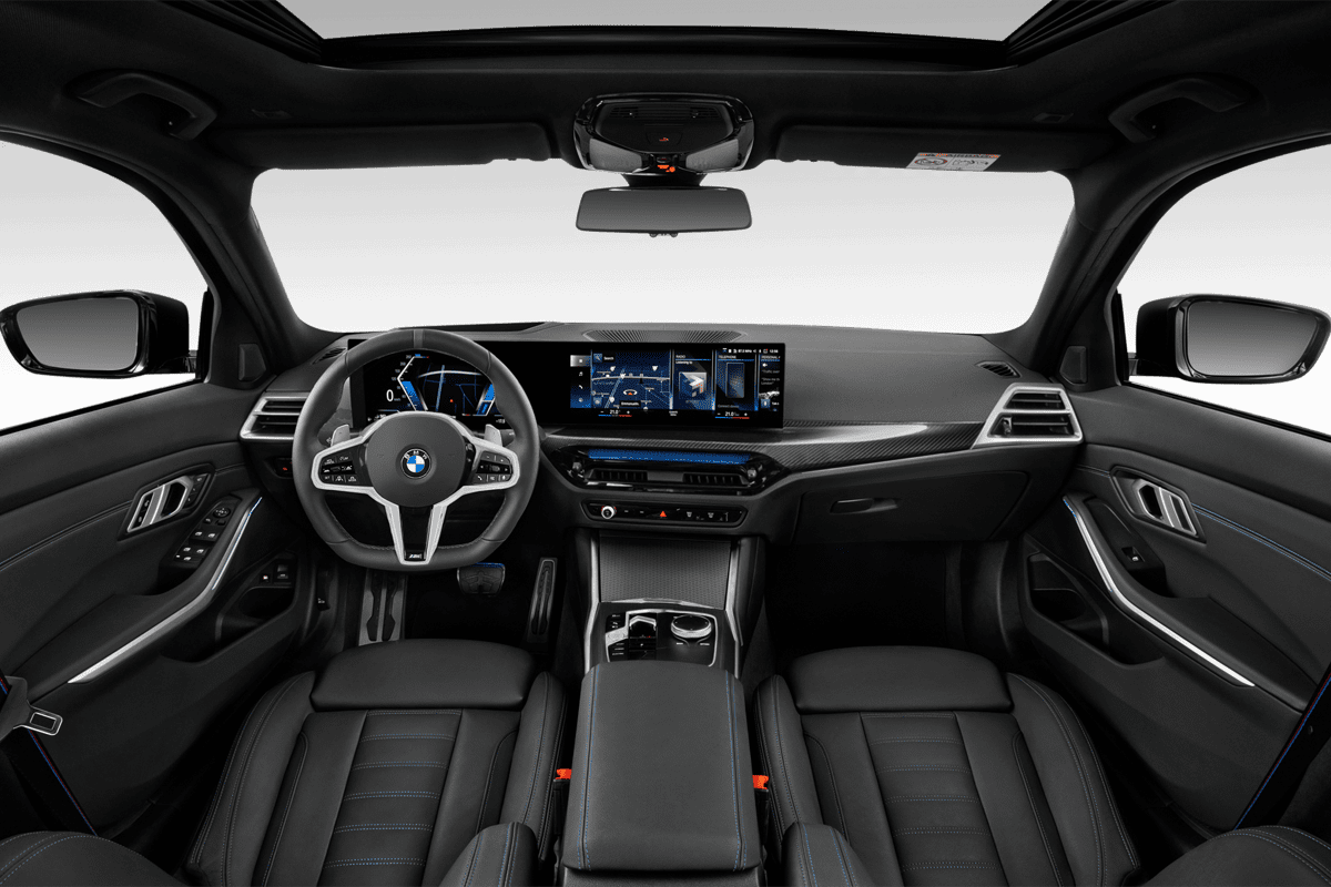 Armaturenbrett eines BMW 3er Touring Plug-in-Hybrid