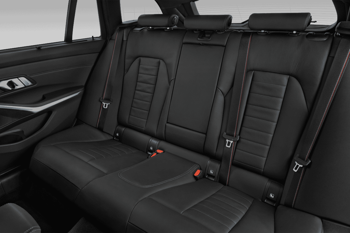 Rücksitzbank eines BMW 3er Touring Plug-in-Hybrid