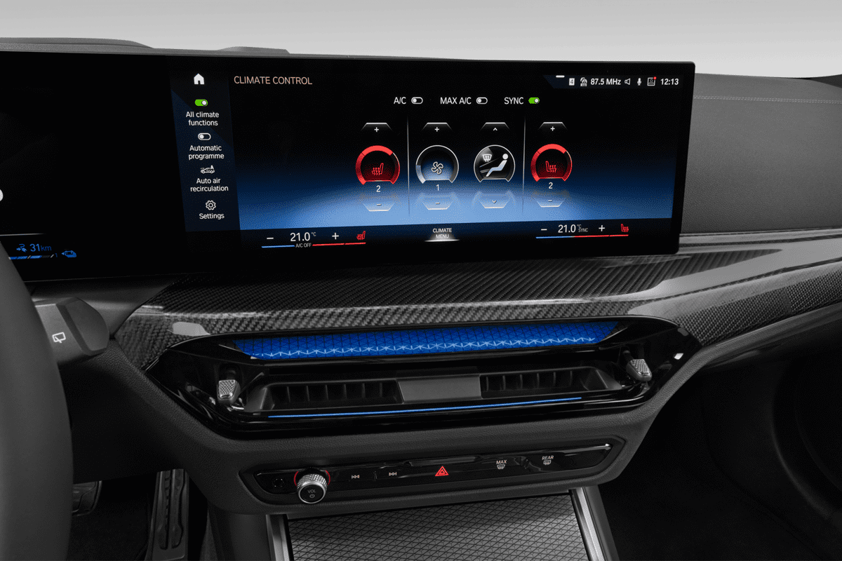 Klimasteuerung eines BMW 3er Touring Plug-in-Hybrid