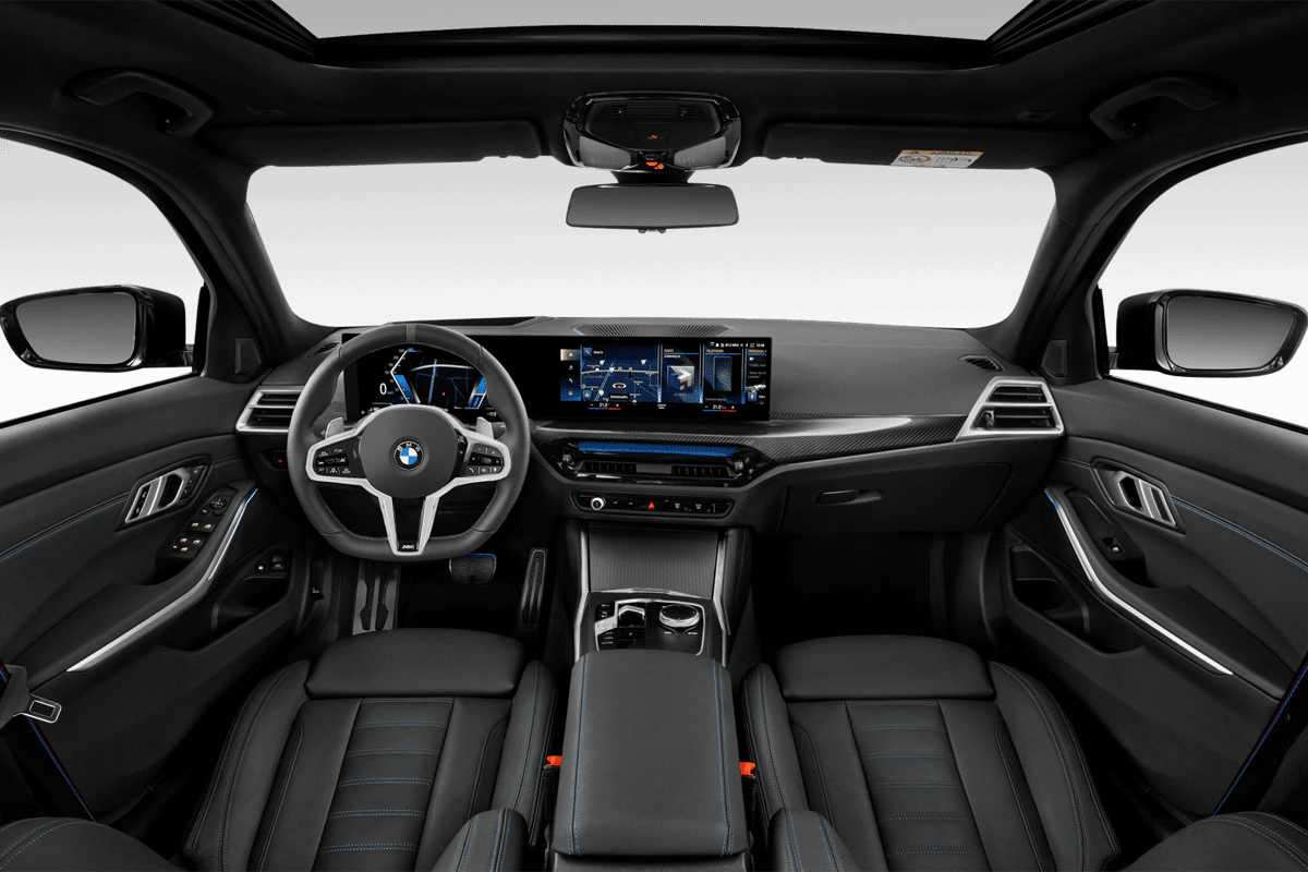 Armaturenbrett eines BMW 3er Touring Plug-in-Hybrid