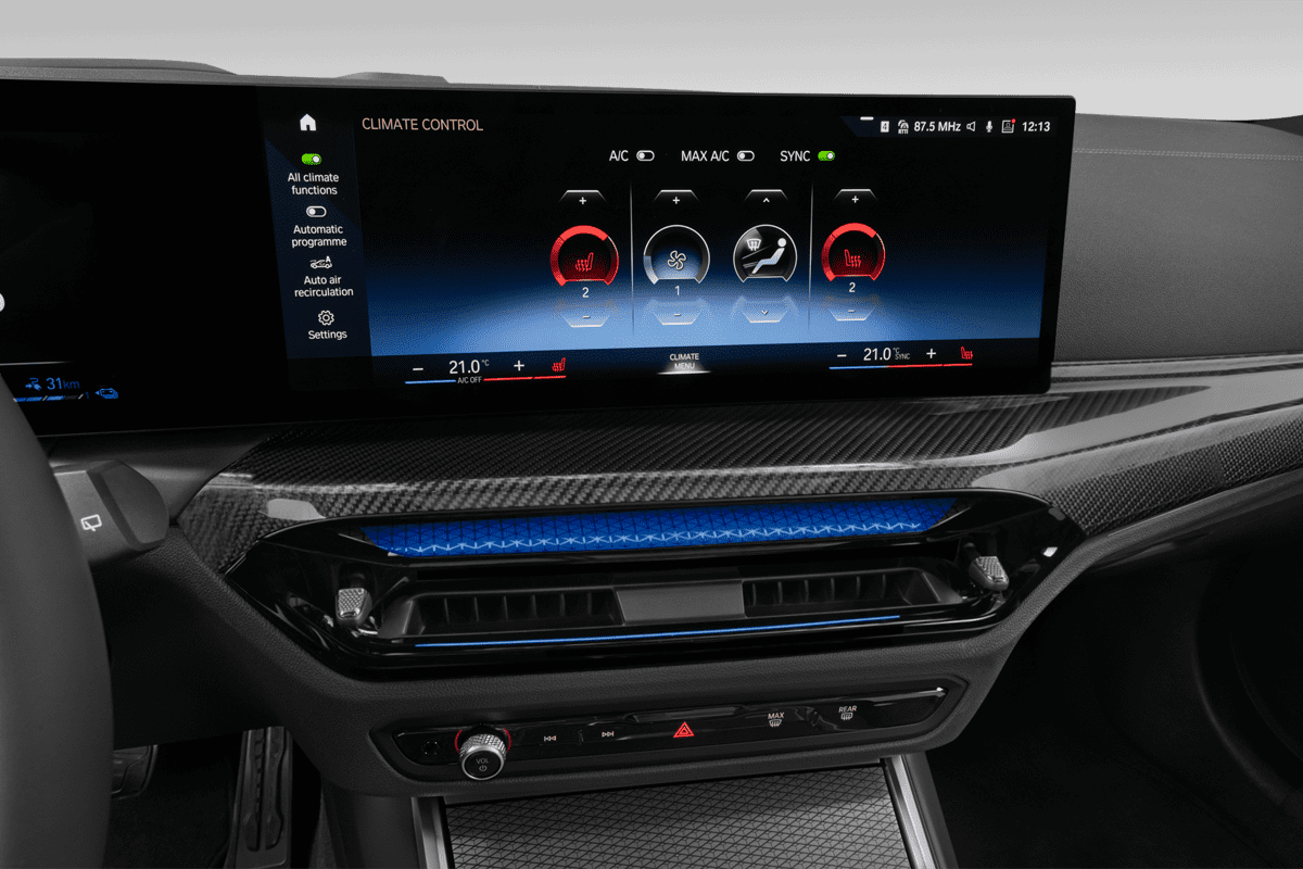 Klimasteuerung eines BMW 3er Touring Plug-in-Hybrid