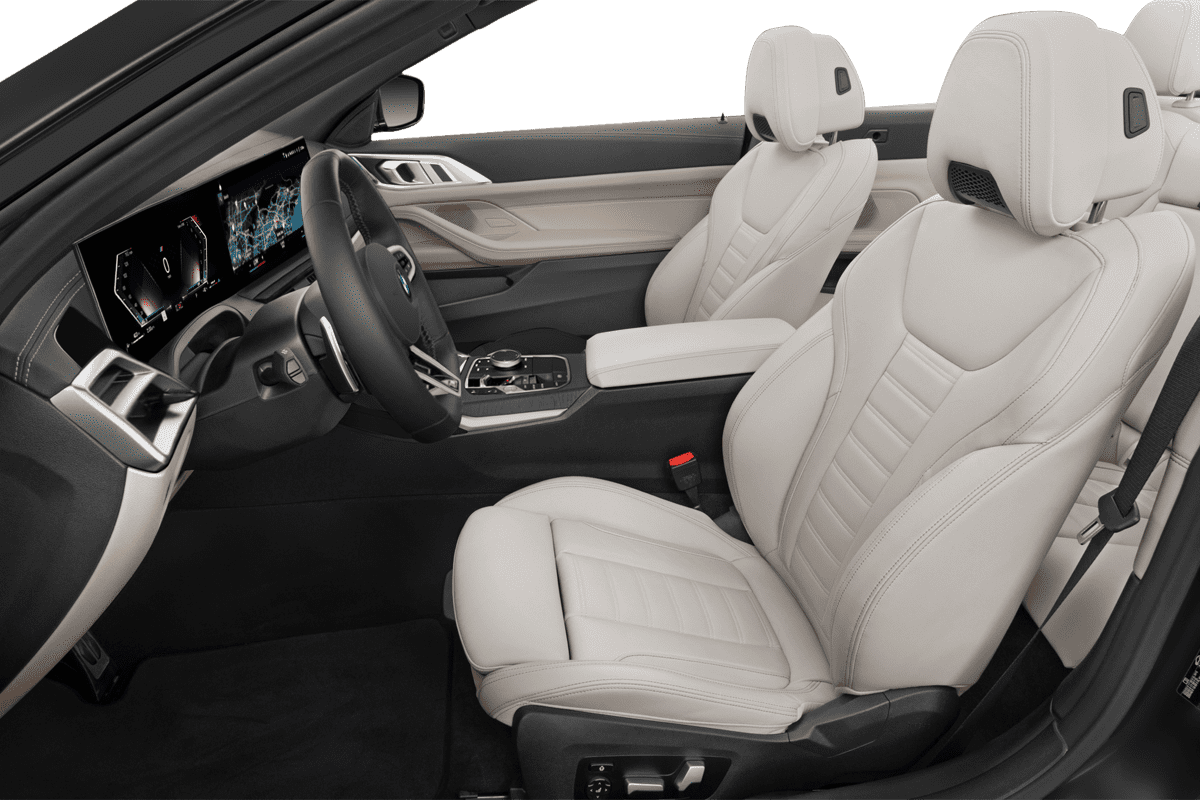 Vordersitze eines BMW 4er Cabrio 
