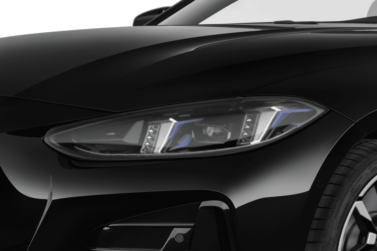 Frontscheinwerfer eines BMW 4er Cabrio 