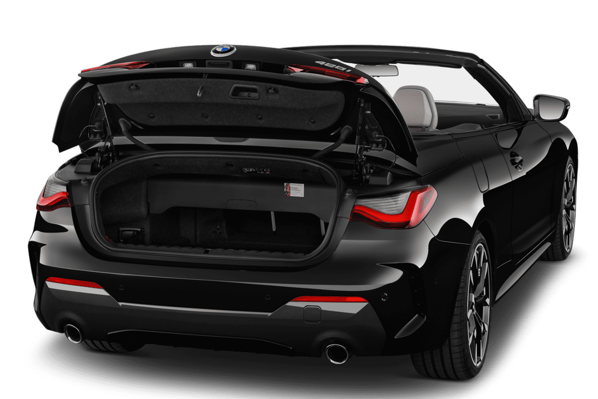 Kofferraum eines BMW 4er Cabrio 