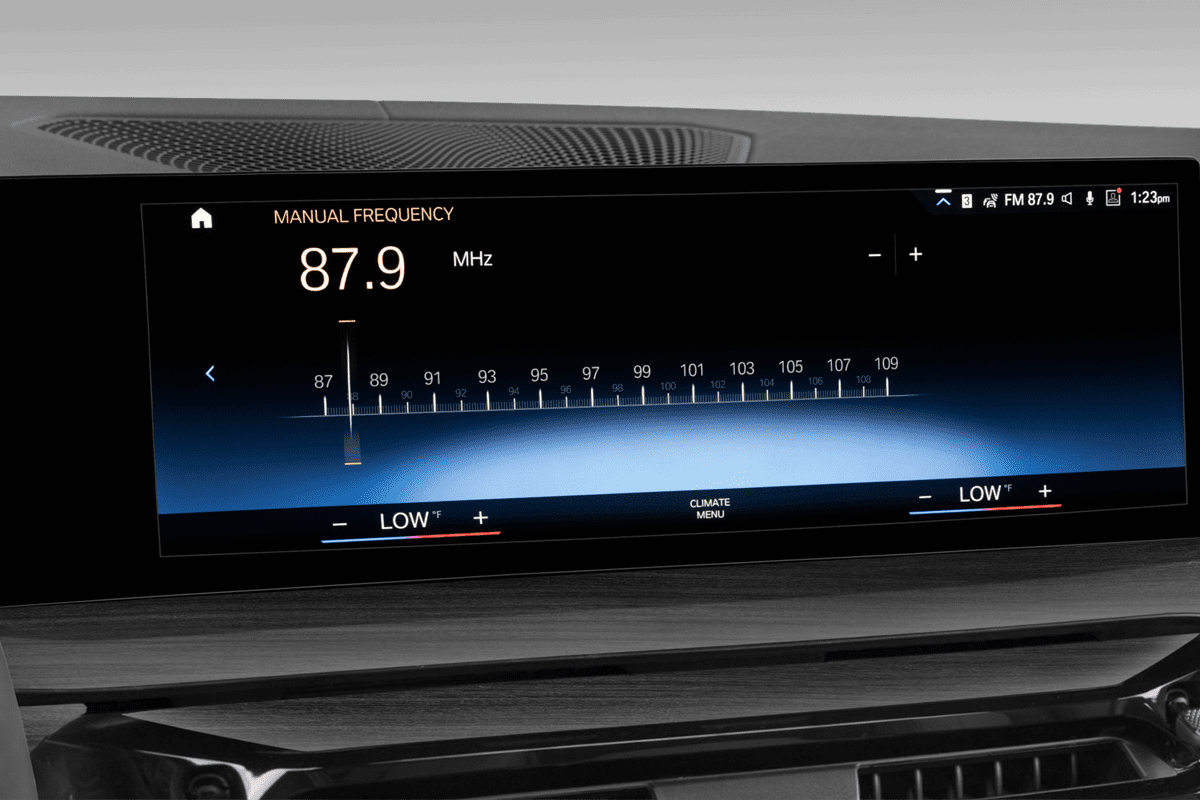 Audiosystem eines BMW 4er Cabrio 