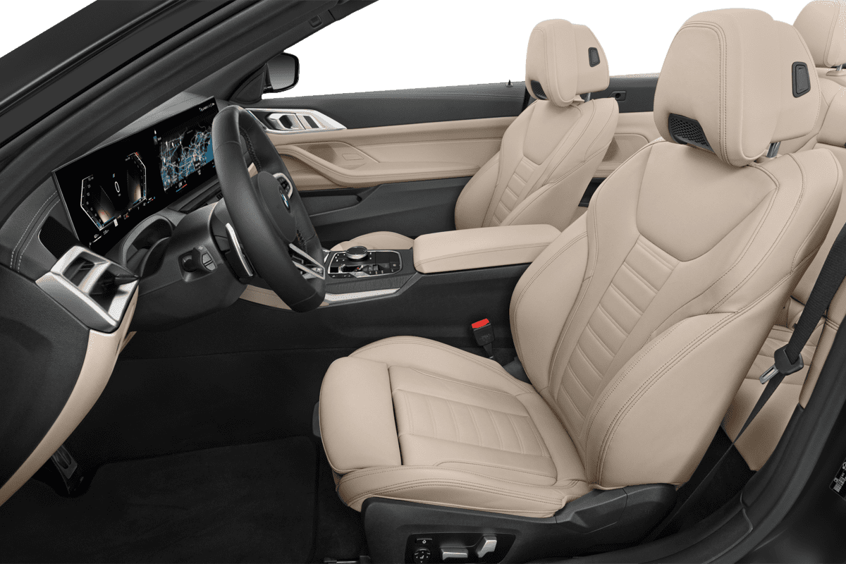Vordersitze eines BMW 4er Cabrio 