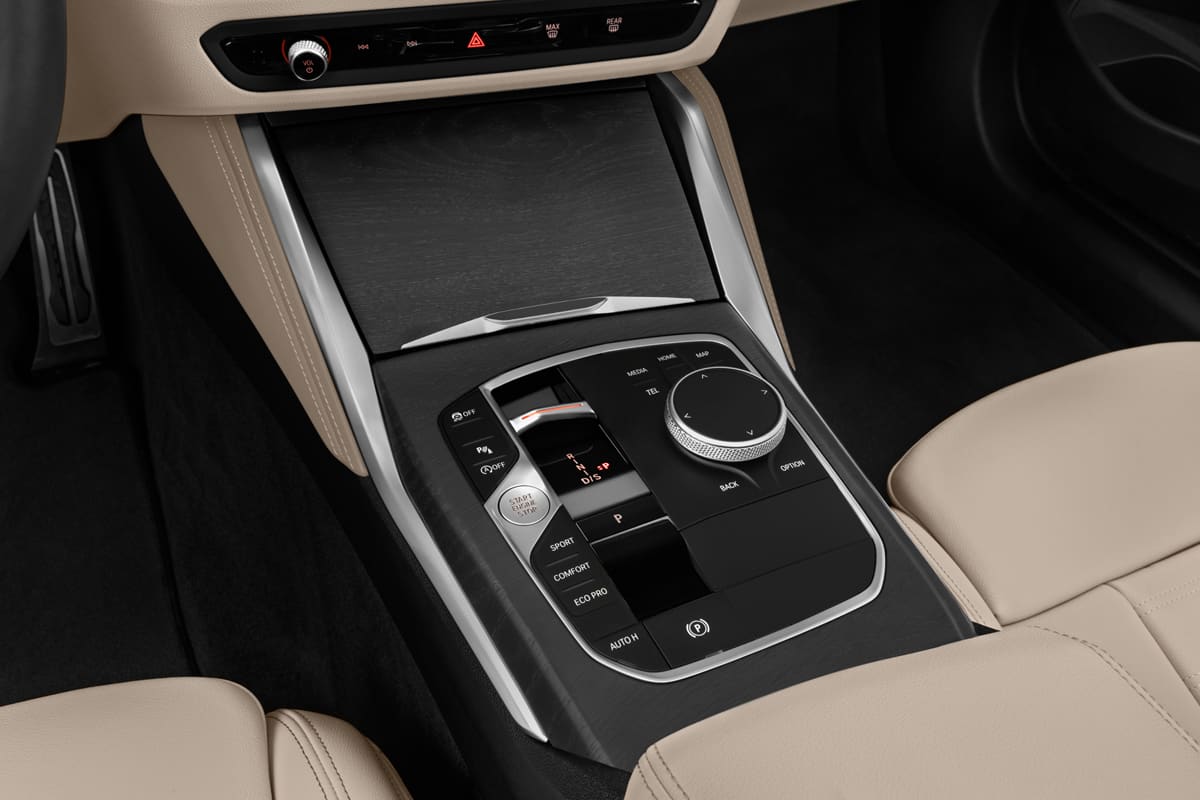 Schaltknüppel eines BMW 4er Cabrio 