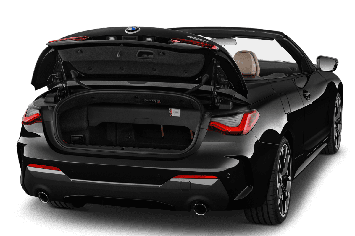 Kofferraum eines BMW 4er Cabrio 