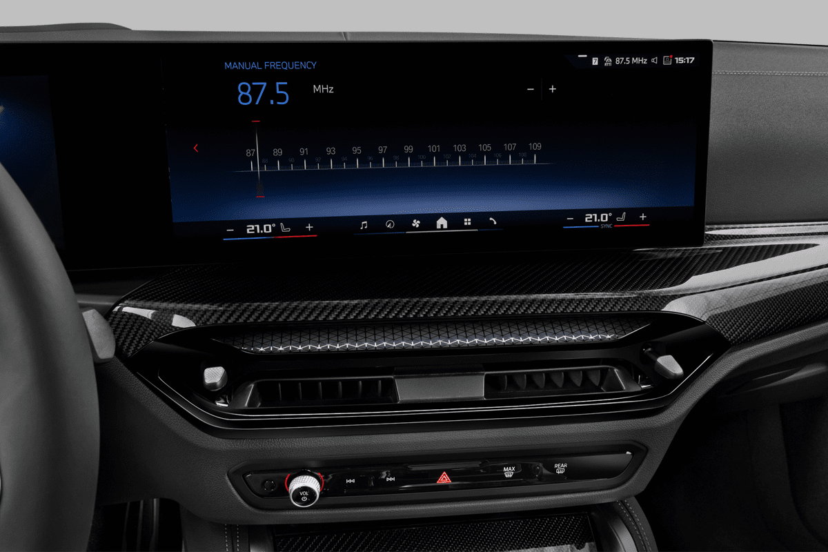 Audiosystem eines BMW 4er Coupé