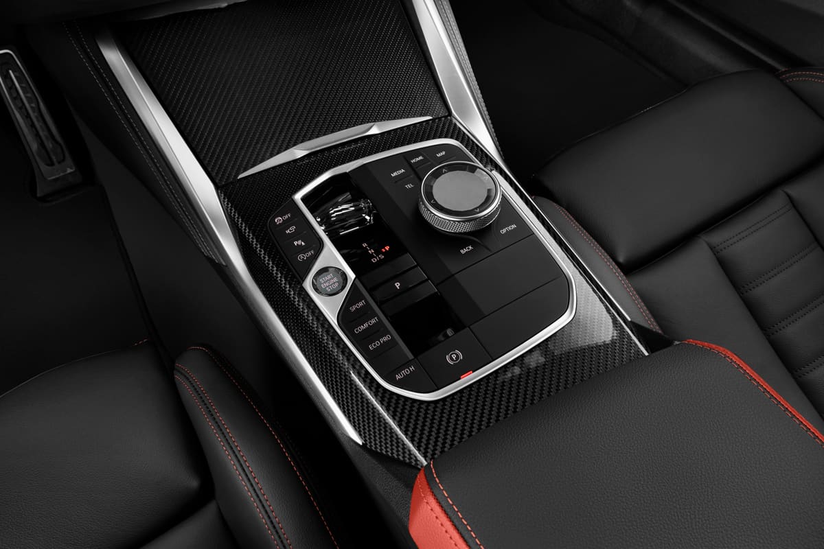 Schaltknüppel eines BMW 4er Coupé