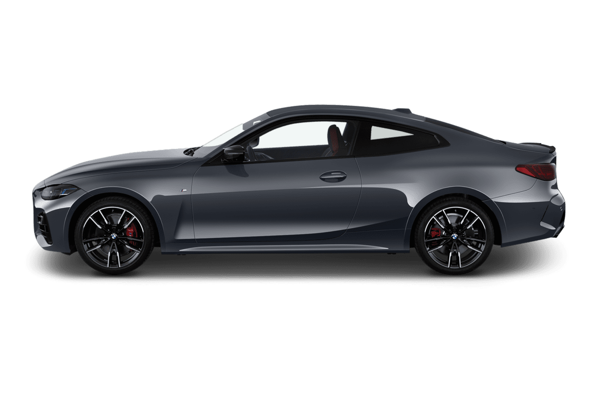 Seitenansicht eines BMW 4er Coupé