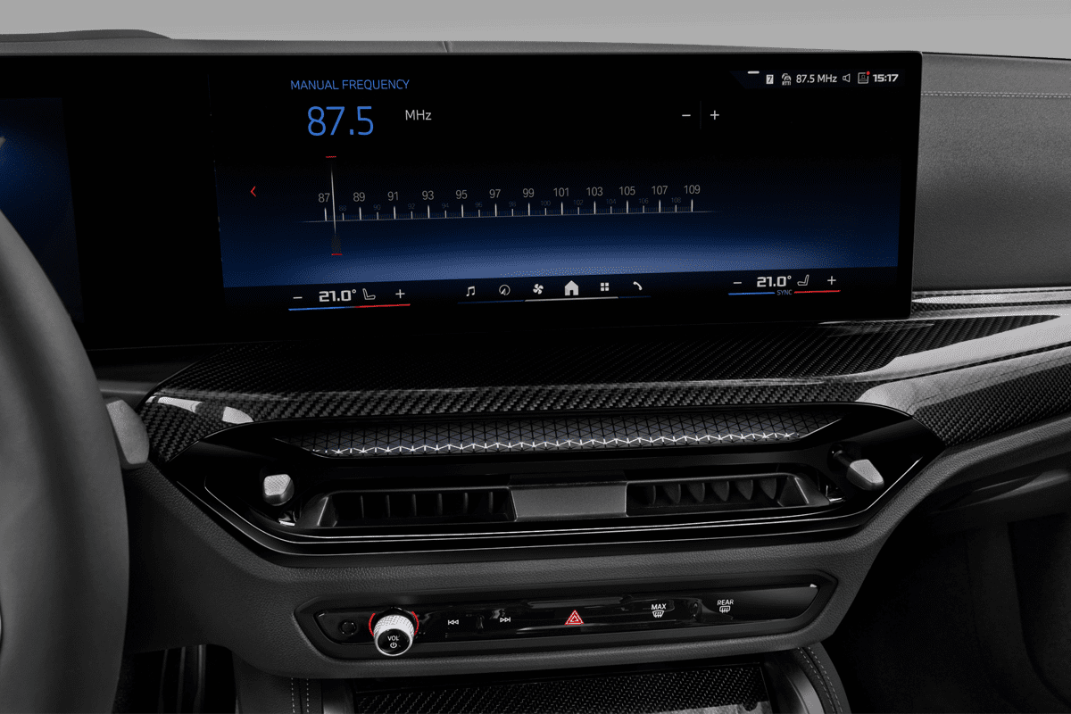 Audiosystem eines BMW 4er Coupé