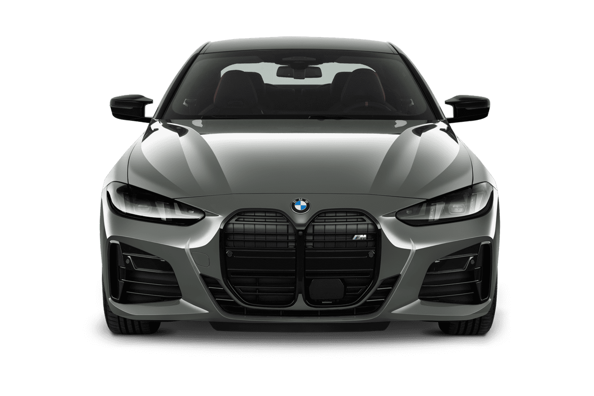 Frontansicht eines BMW 4er Coupé , freigestellt