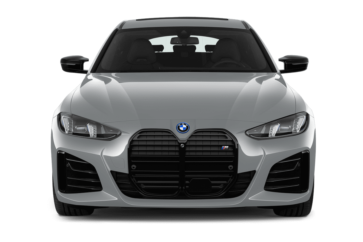 Frontansicht eines BMW 4er Gran Coupé , freigestellt