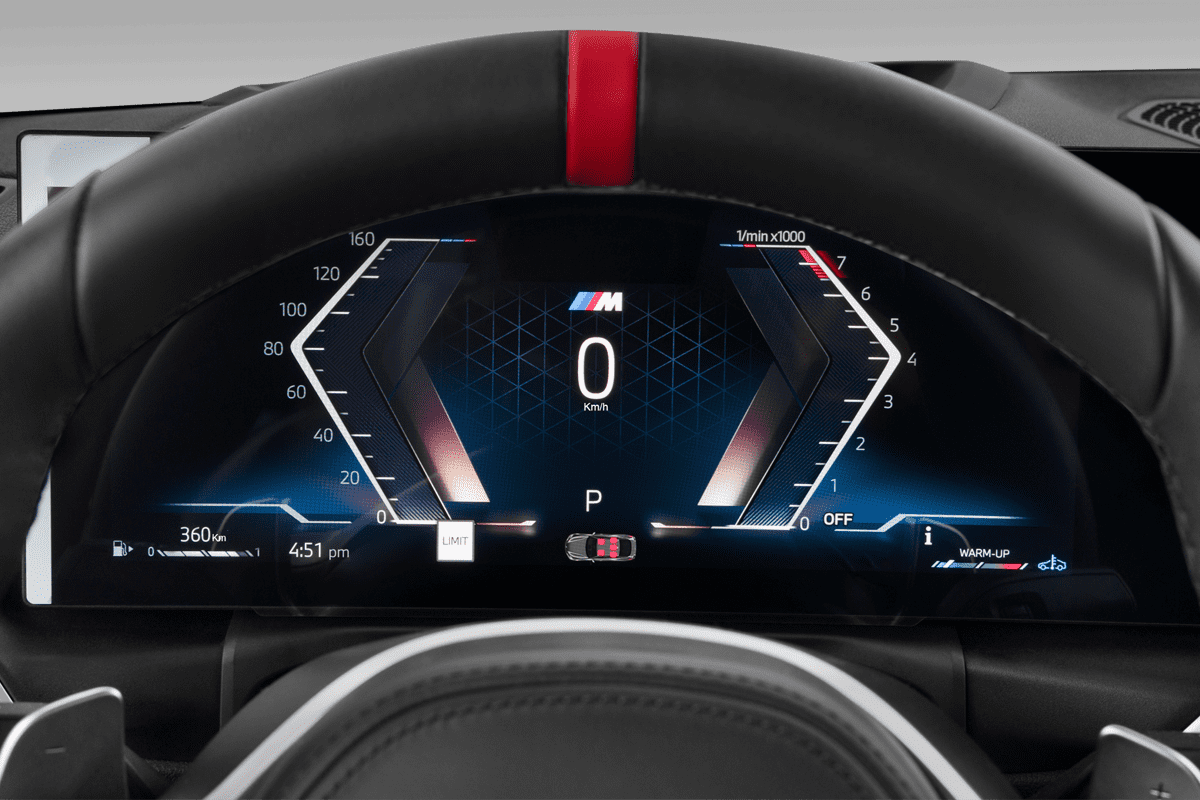 Kombiinstrument eines BMW 4er Gran Coupé 