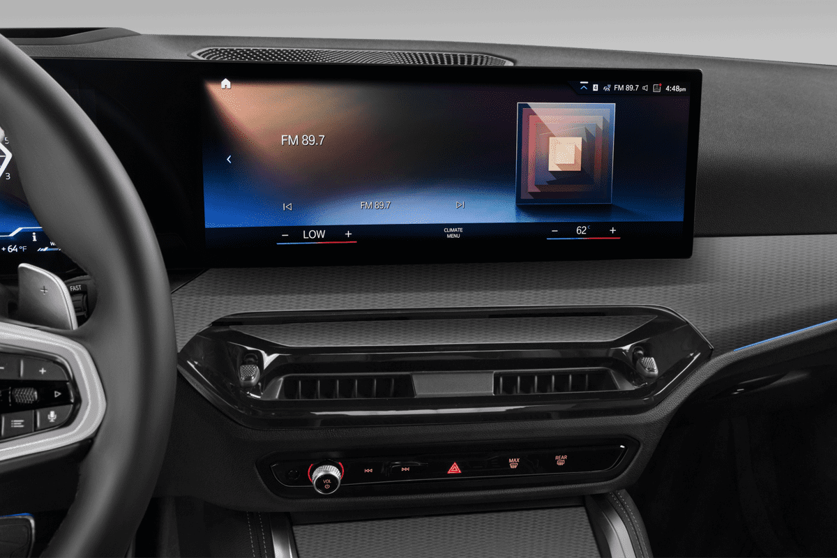 Mittelkonsole eines BMW 4er Gran Coupé 